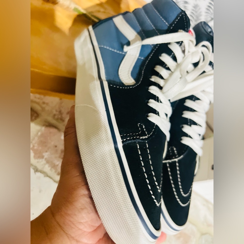 Vans SK8-HI unisex women’s 8.5 and men’s 7.0 great condition Super clean!!! - Picture 9 of 10